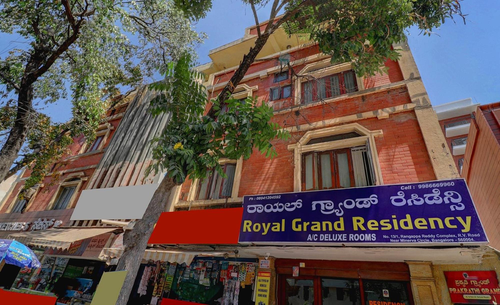 Hotel O Royal Grand Residency Near Lalbagh Botanical Garden Bangalore Buitenkant foto